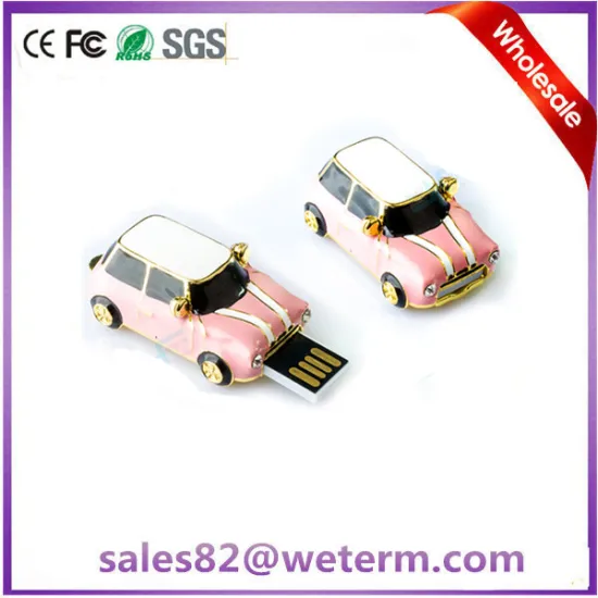 Shenzhen Electronic USB Jewelry Car Shape Flash Drive