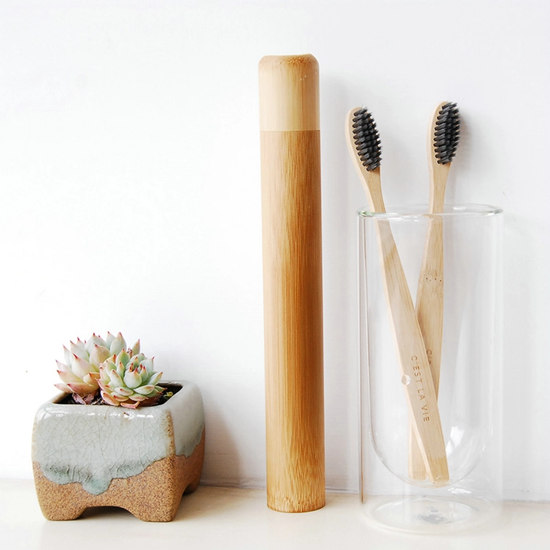 Round Handle Charcoal Brush Bamboo Brush