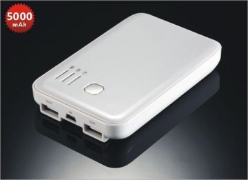 Portable And Convenient 5000mah / 5v / 8.5 Hour Power Bank Foripad, Iphone, Ipod