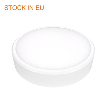 Holux Waterproof Bulkhead 2CCT Adjustable IP66 IK10 Flicker-Free Induction Round Ceiling Light