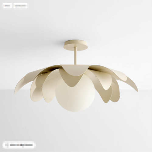 Palm Petal LED Flush Mount Ceiling Light