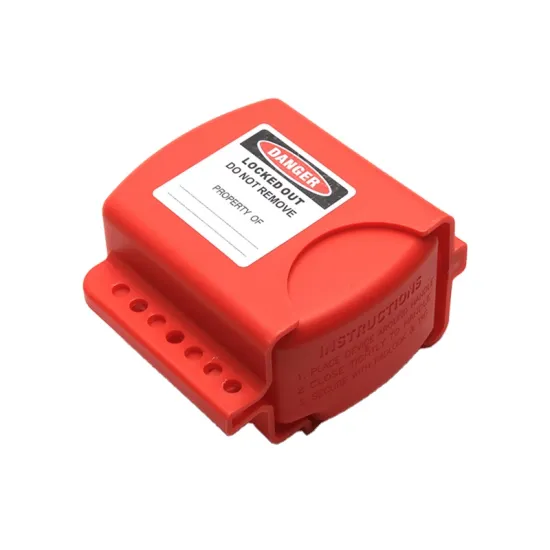 BOZZYS Adjustable Flange Ball Valve Lockout for Industrial Device Prevention