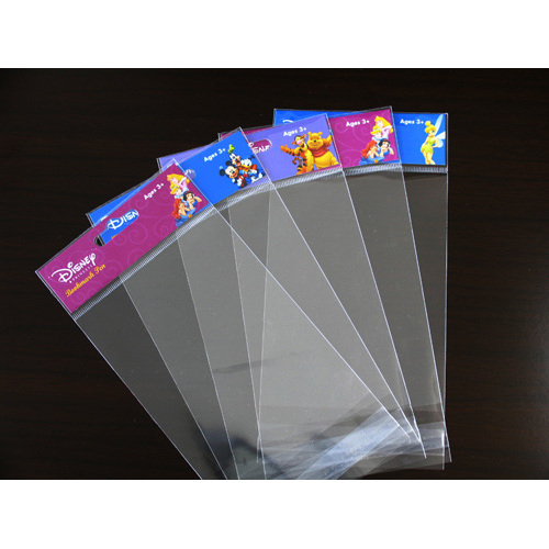 High Clear BOPP Plastic Bags With Header
