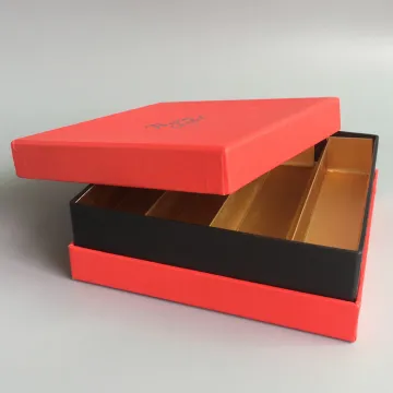 Red Food Boxes Chocolate Packaging Empty Gift Boxes
