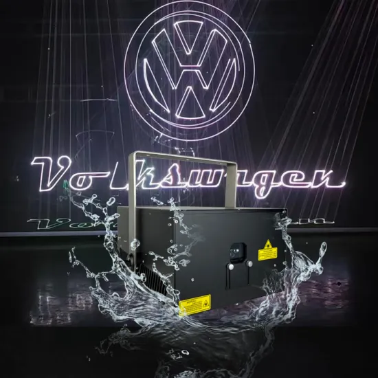 15W RGB Laser Projector: Multi-Color White Animation Light Show