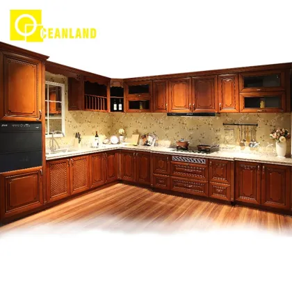 Modern European Kitchen Furniture Customization in Guangzhou