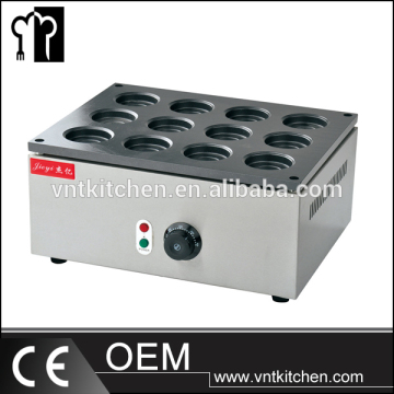 Vntk697 12-dołkowy elektryczny grill z czerwonej fasoli