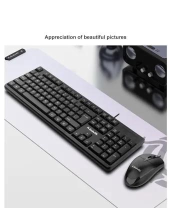 Custom Gaming Mouse and Keyboard OEM Wired USB Office Keyboard Mouse