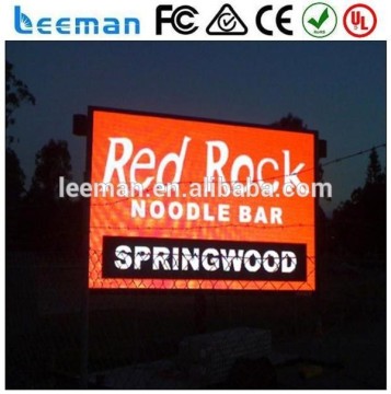 high resolution and brightness and super slimP6,P8,P10,P12.5,P16 outdoor stadium led display screen Leeman