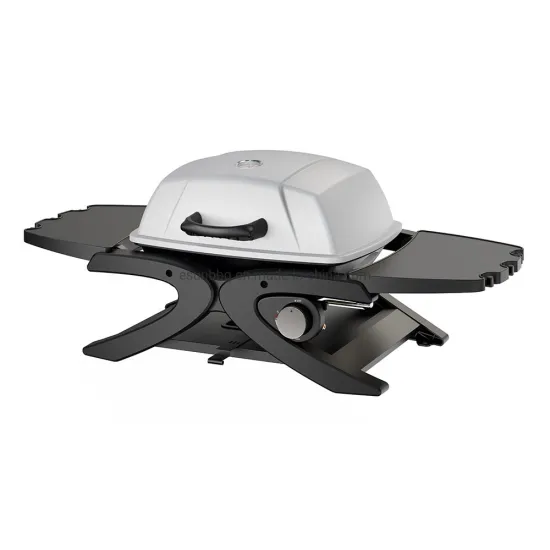 Esun Propane Portable Table Top Gas Grill 1 Bunr White Color