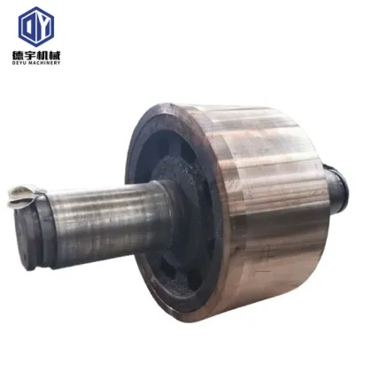 Cement Plant Rotary Kiln Support Roller with Mounted Bearings