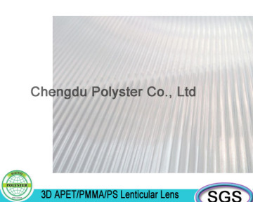 hot sale High Quality Conductive PS Sheet/Film-ps 10,20 LPI PS lenticular lens sheet