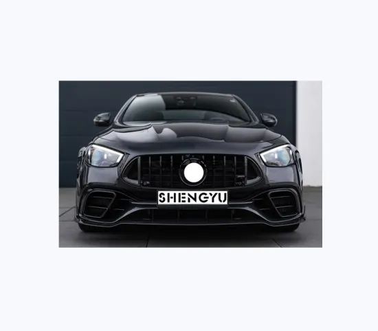 Rocket 900 Style Auto Exterior Accessories for Benz E Class W213 (2021-2023) - Front Lip, Rear Lip, Exhaust Pipes