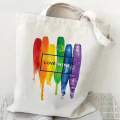 Love is Love Impresa impresa en lienzo arcoirbow bolso