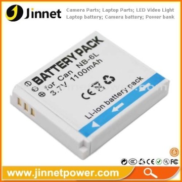 1100mah White Nb-6l Nb6l Camera Battery For Canon With High Quality 