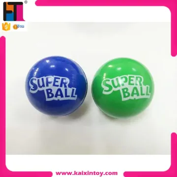 customized rubber bouncy ball with logo