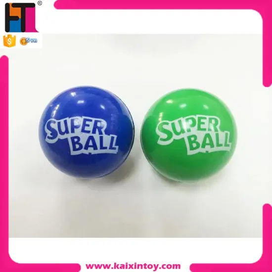customized rubber bouncy ball with logo