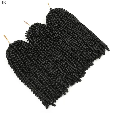 Spring twist 12Inch Afro Synthetic crochet braid Hair Extension Accessories spring twist passion twist synthetic braiding hair