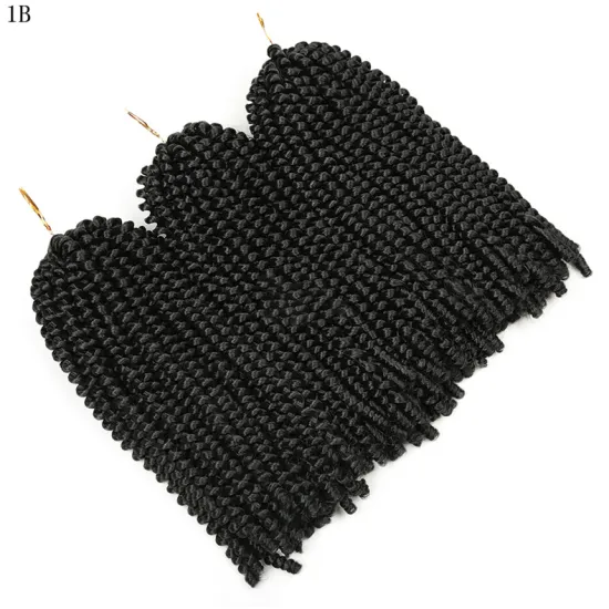Spring twist 12Inch Afro Synthetic crochet braid Hair Extension Accessories spring twist passion twist synthetic braiding hair