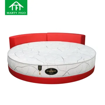 High-Quality Vacuum Packed Pocket Coil Spring King Sized Bed and Mattress for Hotel Rooms