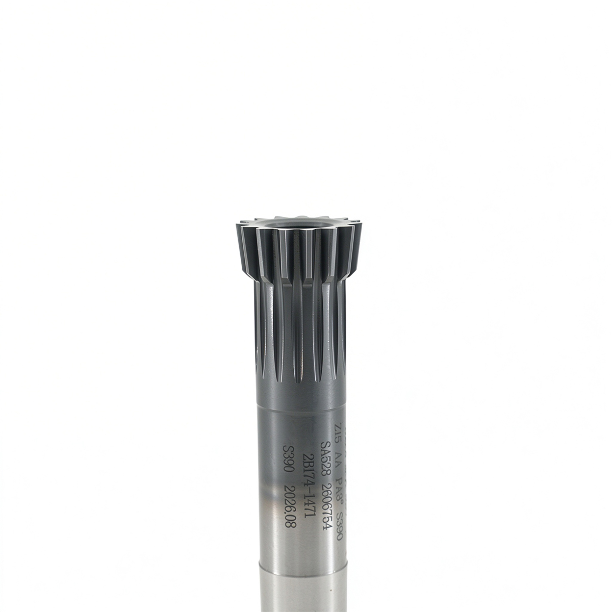 helical shaper cutter taper-shank straight-tooth