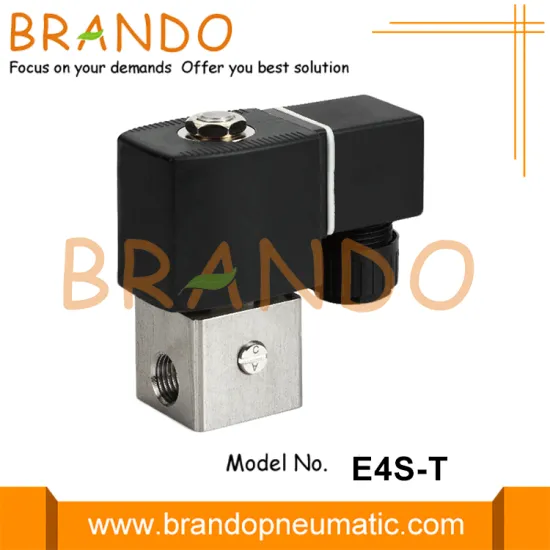 316L Stainless Steel Solenoid Valve With Manual Override