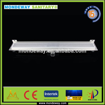 self produce 304 floor drain electro coating