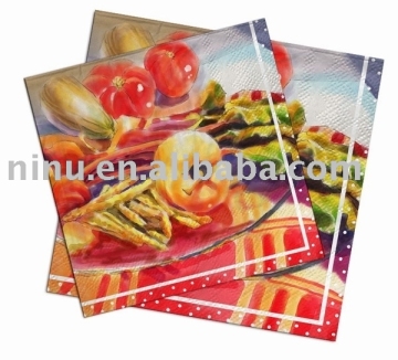 YLNL083 color paper napkin,linen paper napkin
