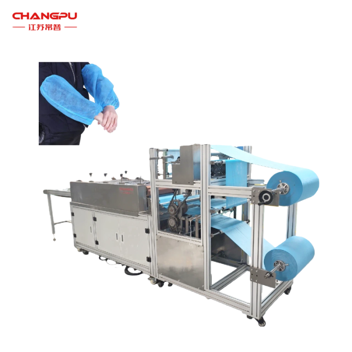 Máquina para cubrir mangas no tejidas CP