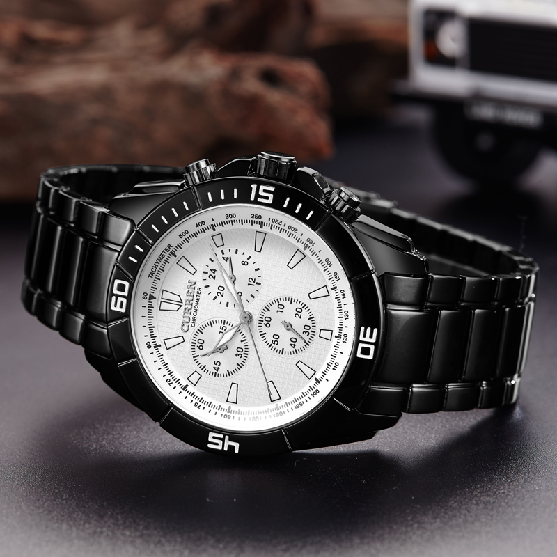 curren business men watch multi function quartz japan movt