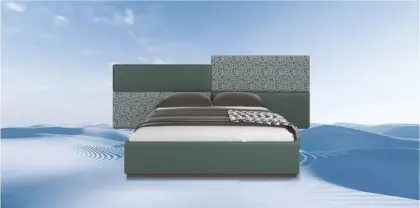 Modern soft double bed