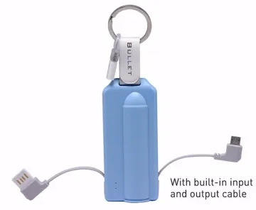 Wholesale Power Cank case 2600 mah with Built in Cable for Smartphone