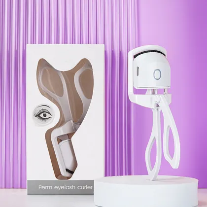 Electric Heated Eyelash Curler Rizador de Pestañas Eléctrico de 360