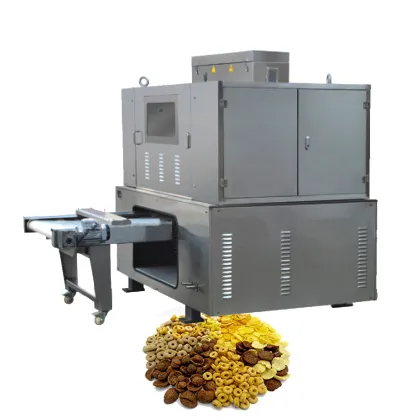 Automatic Breakfast Cereal Production Line: Corn Flakes Making Machine