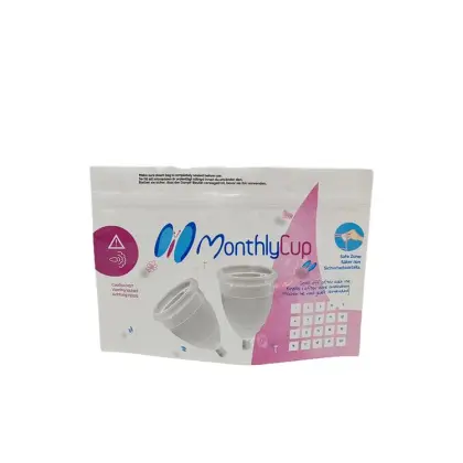 Custom Menstrual Cup Packaging Bags - Wholesale New Menstrual Cup Packing Bag