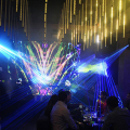 Membawa Pancuran meteor Night Club Design siling