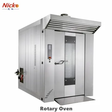 Commercial Bakery Ovens Bread Baking Machine 32 Trays Gas Toast Baguette Bread Boulangerie Rotary Oven