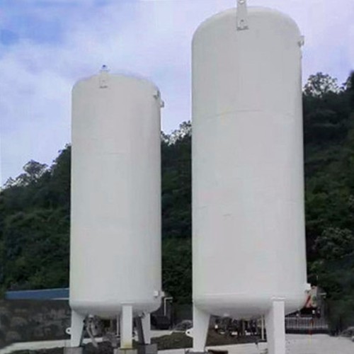 Жидкий азотный резервуар для хранения азота криогенный бак O2