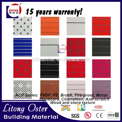 Decorative Cladding Exterior Wall Panels For Building Materials
