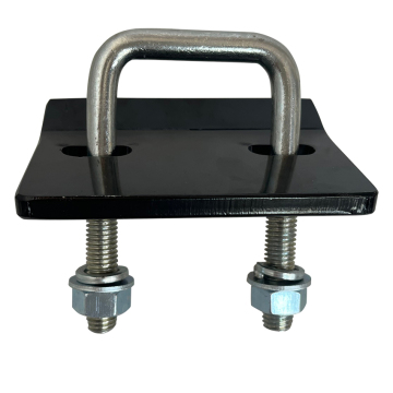 2 "U-Bolt Anti-Rattle Trailer Hitch Trapler voor zware trailers