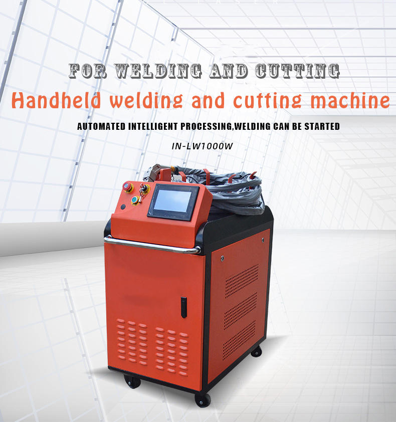 1000W fiberlasersvetsmaskin för metall