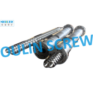 Kmd75-26 Twin Parallel Screw Barrel for PVC Extruder