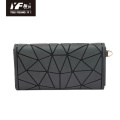 Cartera geométrica luminosa con asa cuero PU