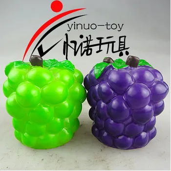 Eco-friendly Vinyl LED Grape Shape Toy Safe for Baby