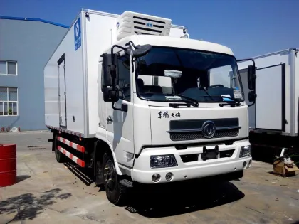 imported Carrier Independent refrigeration refrigerator trucks