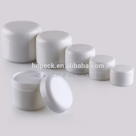 PP cream jar , double layer