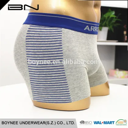 New style OEM seamless organic cotton men underwear wholesale