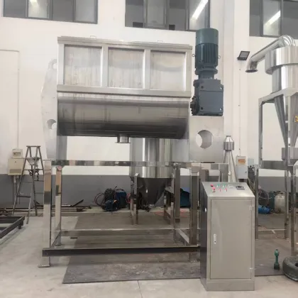 Soap Talcum Chilli Powder Mixing Mixer Machine