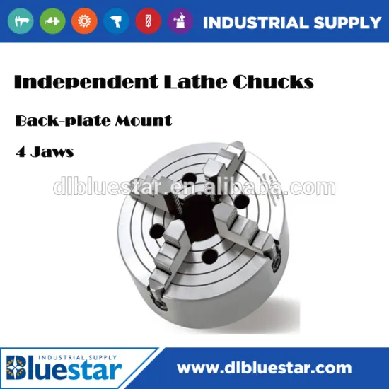2/3/4/6 jaws Independent lathe chuck