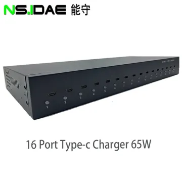 1200W cabinet charger 16-port